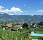 Appartamento Fioritura delle Mele vista dal balcone lato sud