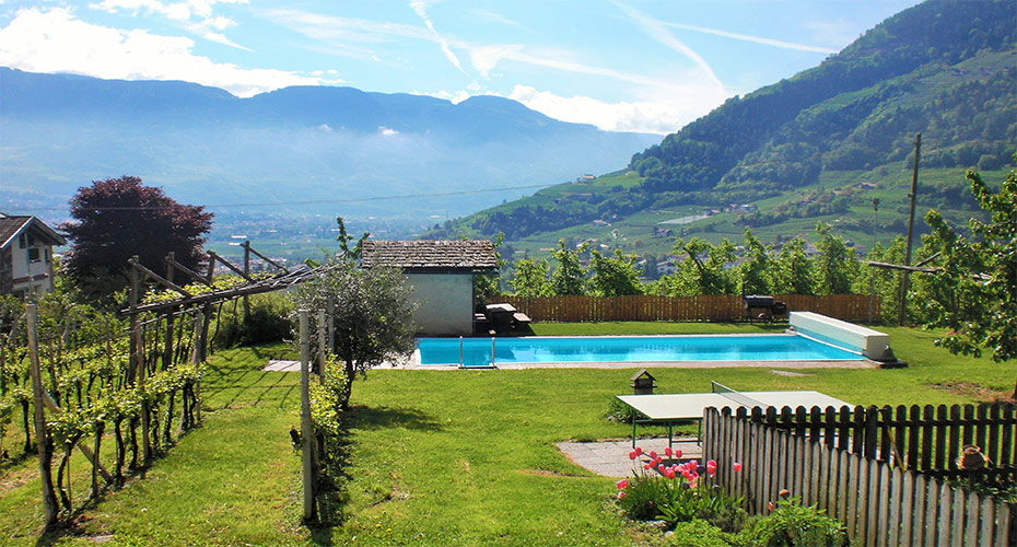 Maso ortofrutticolo a Lagundo presso Merano, Sudtirolo